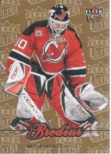 2007-08 Fleer Ultra Hockey MARTIN BRODEUR  #79 New Jersey Devils Gold Medaillon