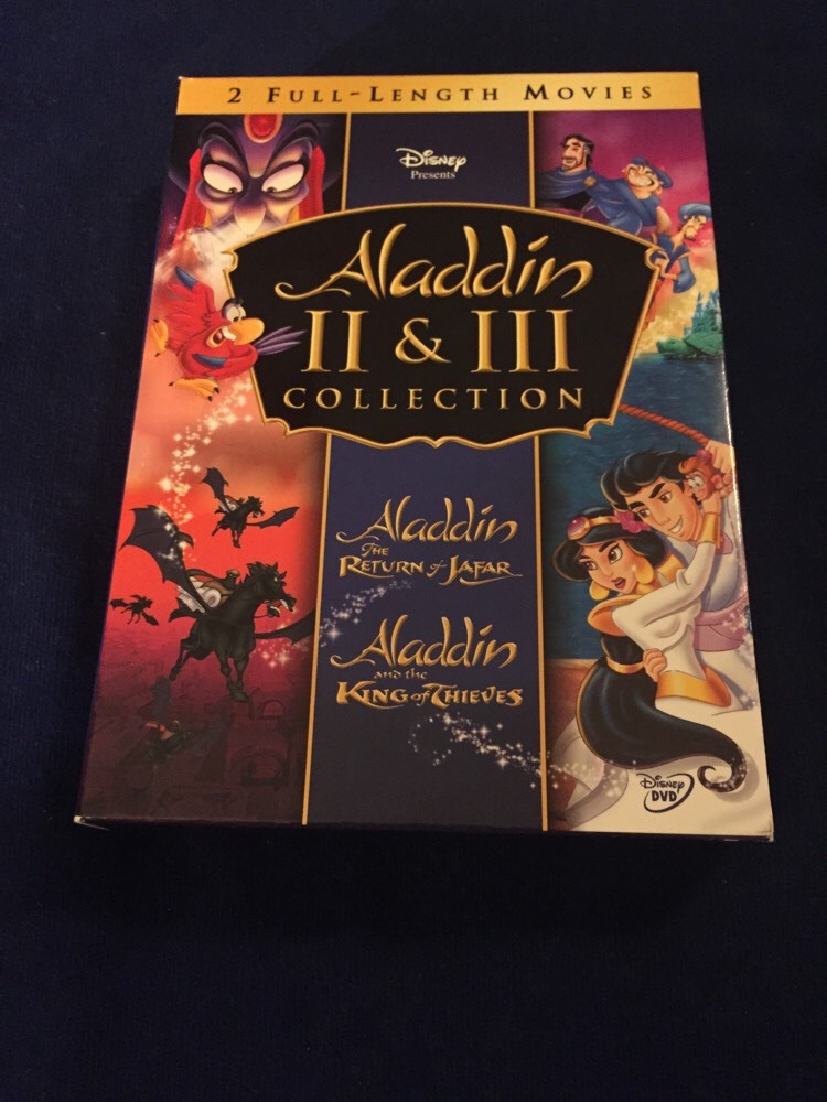 Disney Aladdin II & III Collection DVD Box | eBay