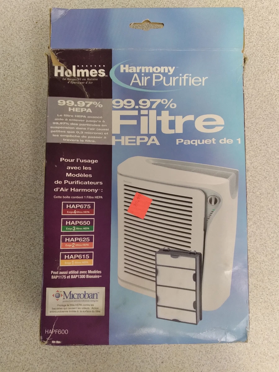 1 Holmes Geunine HEPA Filter Replacement HAP615 Air Purifier HAPF600