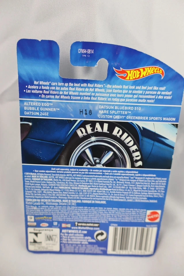 Hot Wheels 2014 Heritage Real Riders Datsun 240Z 3/18 Red - Image 2 of 2