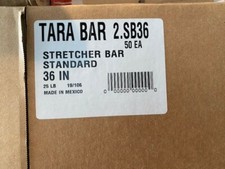 Canvas Stretcher Bars New 36" box of 50 bars