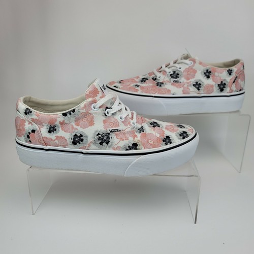 vans floral platform
