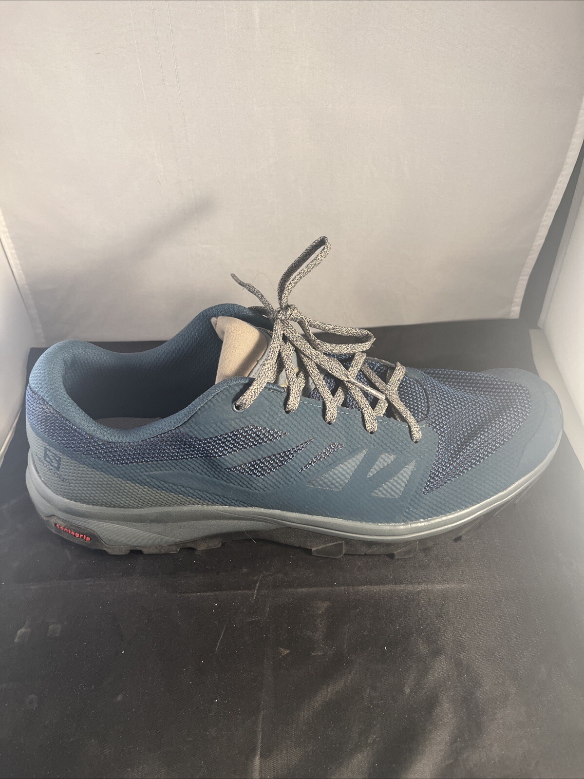 Scarpe da trekking Salomon Contagrip Ortholite blu e grigio