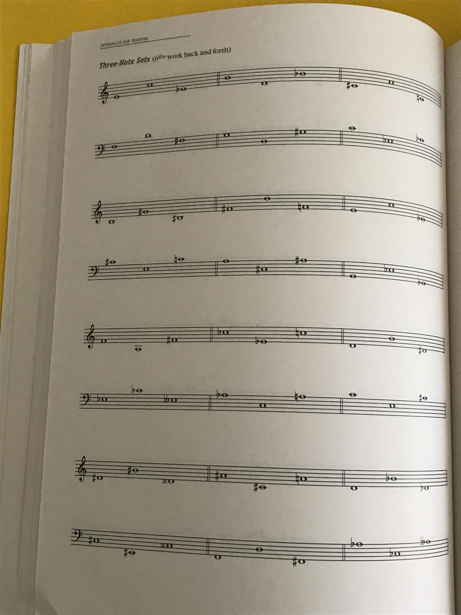 Intervallic Ear Training for Musicians, Steve Prosser, Book