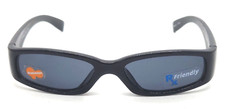 Kids Nickelodeon Energy Sunglasses RX Friendly Frames Size 49-16-120 Black