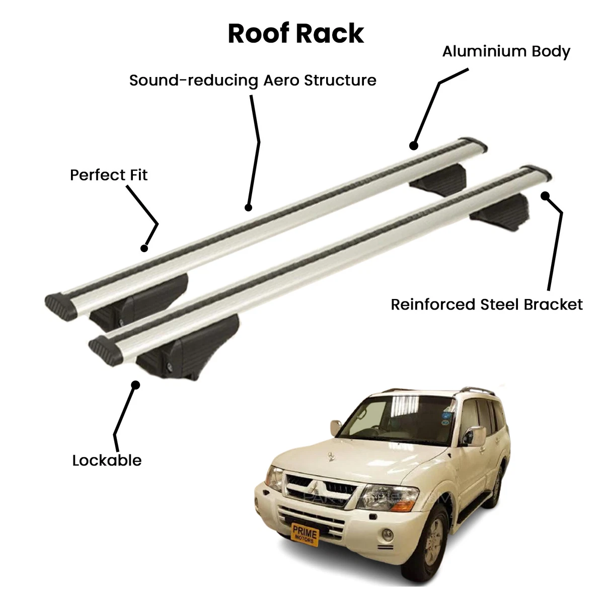 Pajero roof online bars