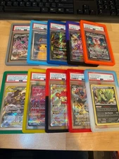 PSA Graded Card Slab TPU/Silicone Bumper Guard Protector Skin | 10 Colors | 