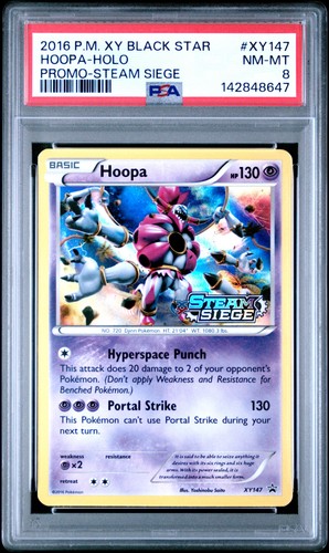 Hoopa graded PSA 8 for sale on eBay