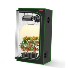 ATOUR 32”x32”x63” Grow Tent, Reflective 600D Mylar,Hydroponic Grow 32"x32"x63"