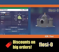 6IV Shiny Palossand Pokemon Legends ZA (Legends Z-A)