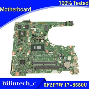 FOR   Inspiron 15 3576 Laptop Motherboard 0F2P7W I7-8550U 216-0890010 SR3LC #to