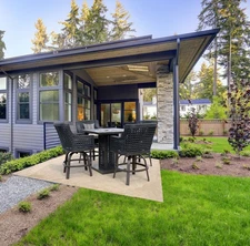 Monterey 5pc Outdoor Bar Pub Table Set Wicker Patio Furniture Sunbrella