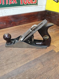K105 Antique Stanley Bailey No. 3c Corrugated Bottom Plane