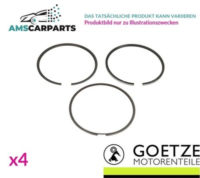KOLBENRINGE SATZ 08-429400-00 GOETZE ENGINE 4PCS STD NEU OE QUALITÄT