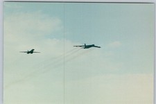 Vtg Color Snapshot Jets In Flight 1995 1990s
