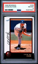 1998 BOWMAN #248 CHAN HO PARK PSA 8