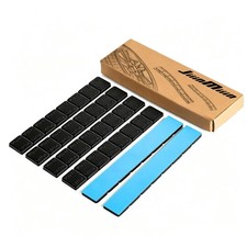 48pcs 14oz 0.25oz Black Steel Adhesive Stick On Wheel Weights
