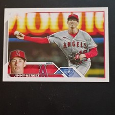 Topps 2023 Series 1 Jimmy Herget Los Angeles Angels #254 Baseball