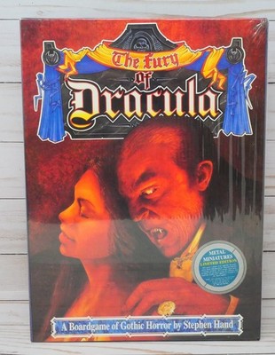 Games Workshop, The Fury of Dracula with Metal Miniatures, 1st Edition, Sealed