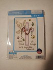 JANLYNN New Counted Cross Stitch Kit "With God All Things Are Possible" 5"x7" — photo 2