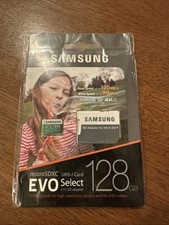 Samsung Evo Select MicroSDXC UHS-1 128GB Class 10 Memory SD Card