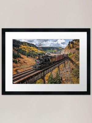 425 At Cascade Gerahmter Kunstdruck Gerahmtes Wandbild Poster Leinwanddruck Bild