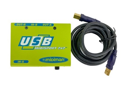 Midiman Midisport 2x2 with cable 