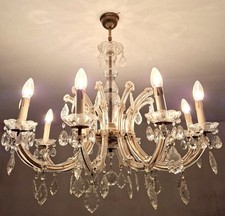 Kronleuchter, Maria Theresia, Lüster 10 Flammig,Kristall-Lüster,Deckenlampe