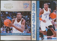 2010-11 Playoff Contenders Patches - One-Two Punch Basketball Kevin Durant /  NM