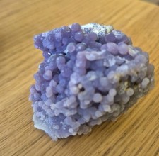 Grape Agate Raw Crystal Cluster  Healing Gemstone 