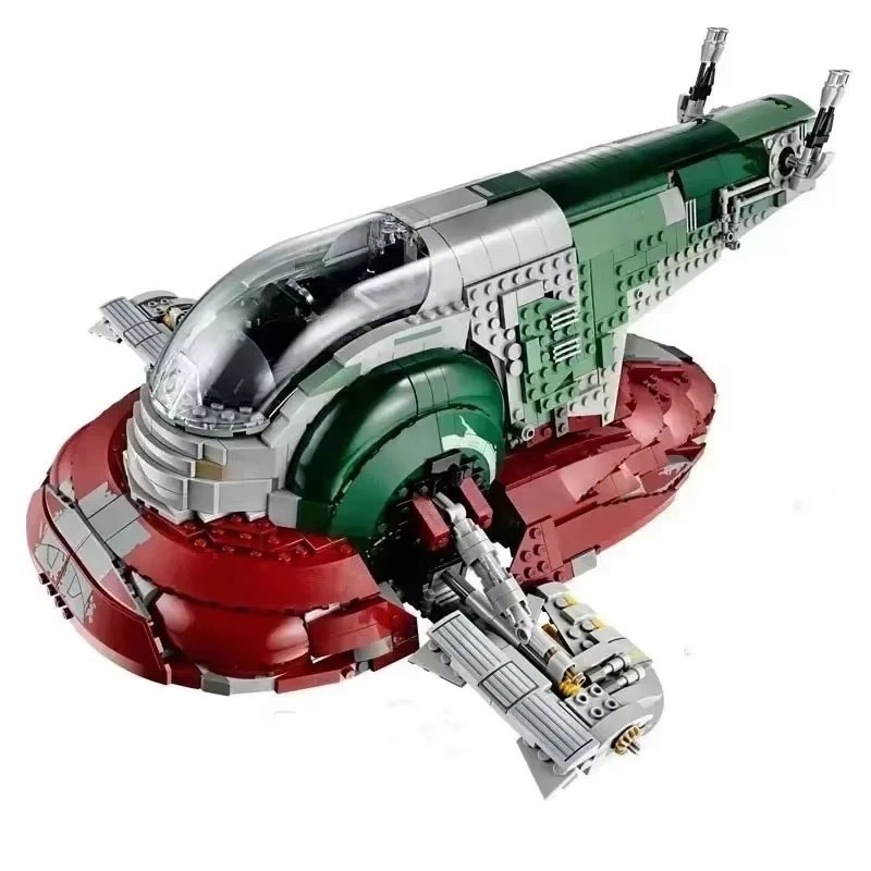 Star Wars Slave I (75060) 1996PCS Building Blocks Assembly Bricks w/ 4 Figures