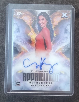 2025 Topps WWE Exalted Cathy Kelley Apparition Autographs.