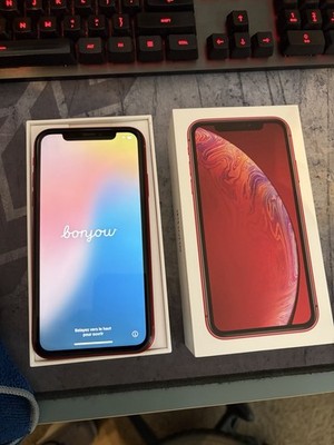 Apple iPhone XR 64 GB (PRODUCT)RED AT&T perfect condition! 
