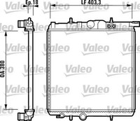 KüHler MotorküHlung FüR Peugeot 206 SchräGheck SW 206+ Stufenheck CC Van