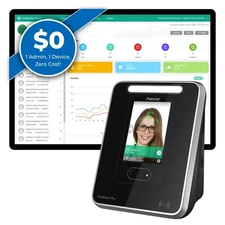 ANVIZ FacePass 7 Pro Biometric Time Clock Face/RFID/Pin