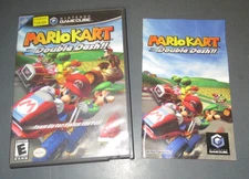MARIO KART DOUBLE DASH (Gamecube) Case and Manual Only NO GAME Black Label