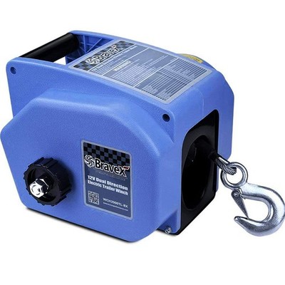 Trailer Winch 6000lbs Reversible Portable 12volt Dc Electric Winch Boat Trailer