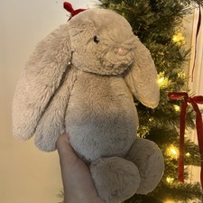 Jellycat Classic Original Bashful Beige Bunny Plush Stuffed Animal 10”