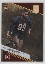 2023 Panini Donruss Elite Rookies Gold 5/10 Myles Murphy #171 3c2