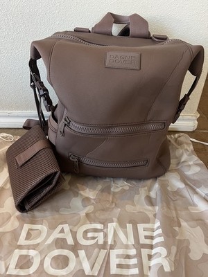 Dagne Dover Indi Neoprene Diaper Bag Backpack Dune Large *Brand New*