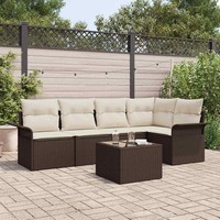 Modernes GartenmöBel Gartensofa Lounge Set Mit Kissen TerrassenmöBel Sitzgruppe