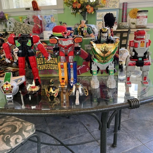 Mighty Morphin Power Rangers Vintage Toy Lot