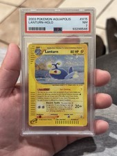 Pokemon TCG Lanturn H15/H32 Aquapolis Holo Rare PSA 7 2003 English CLEAN COPY on eBay