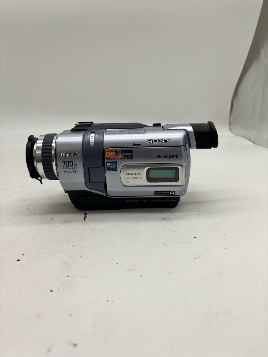 SONY Video8 Handycam CCD-TRV240 ⑤ Amazon.com : Sony Handycam DCR-TRV240 - Camcorder - 460 Kpix