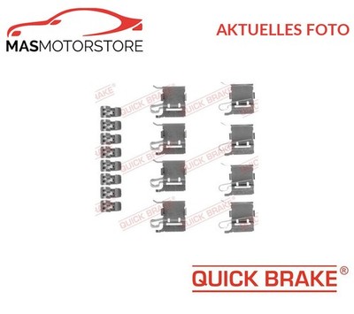 ZUBEHÖR-SATZ BREMSBELÄGE QUICK BRAKE 109-1748 A FÜR TOYOTA AURIS,YARIS VITZ