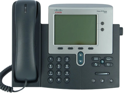 CISCO IP Phone 7942G 0765-04-1086 ohne Netzteil