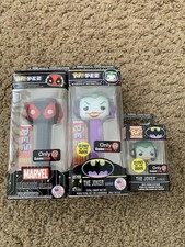 Funko Pop PEZ Deadpool And Joker With Funko Pop Keychain Joker