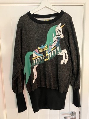 Irregular Choice Woman Jumper Carousel  Rare Limited Edition Size Medium Large