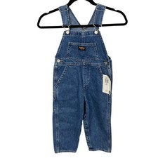 OSH Gosh B' Gosh Medium Wash Denim Overalls Kids Size 4T NEW