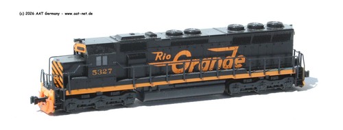 Kato N 1763123 - SD45 Denver & Rio Grande #5327, aga NEW, ohne OVP | Condition: Neu: Sonstige (siehe Artikelbeschreibung)